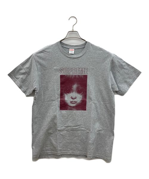 SUPREME（シュプリーム）SUPREME (シュプリーム) Margaret Keane Teardrop Tee グレー サイズ:Ｌの古着・服飾アイテム