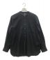 BEAMS PLUS（ビームスプラス）の古着「Band Collar Pullover Cotton Linen Herringbone」｜ブラック