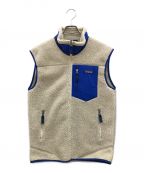 Patagoniaパタゴニア）の古着「CLASSIC RETRO X VEST」｜ベージュ×ブルー