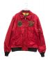 ALPHA INDUSTRIES（アルファインダストリーズ）の古着「MA-1ジャケット」｜レッド