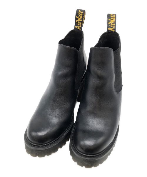 Dr.Martens（ドクターマーチン）Dr.Martens (ドクターマーチン) サイドゴアブーツ Dr.Martens HURSTON（ドクターマーチン ハーストン） ブラック サイズ:UK5の古着・服飾アイテム