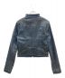 DIESEL (ディーゼル) ジョグジーンズジャケット ブラック×ブルー サイズ:SIZE M：6000円