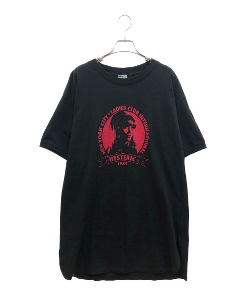 Hysteric Glamour（ヒステリックグラマー）Hysteric Glamour (ヒステリックグラマー) 半袖カットソー ブラック サイズ:FREEの古着・服飾アイテム