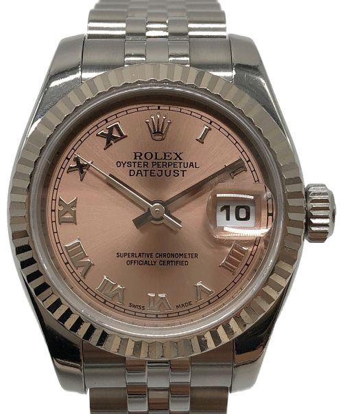 ROLEX（ロレックス）ROLEX (ロレックス) レディ デイトジャスト ピンクゴールド サイズ:26mmの古着・服飾アイテム