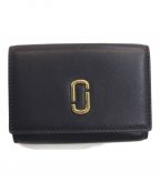 MARC JACOBSマークジェイコブス）の古着「THE J MARC TRIFOLD WALLET」｜ブラック