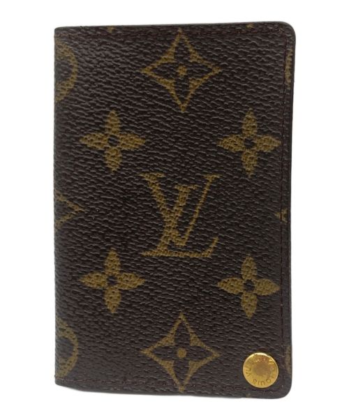 LOUIS VUITTON（ルイ ヴィトン）LOUIS VUITTON (ルイ ヴィトン) カードケース　モノグラム ブラウンの古着・服飾アイテム