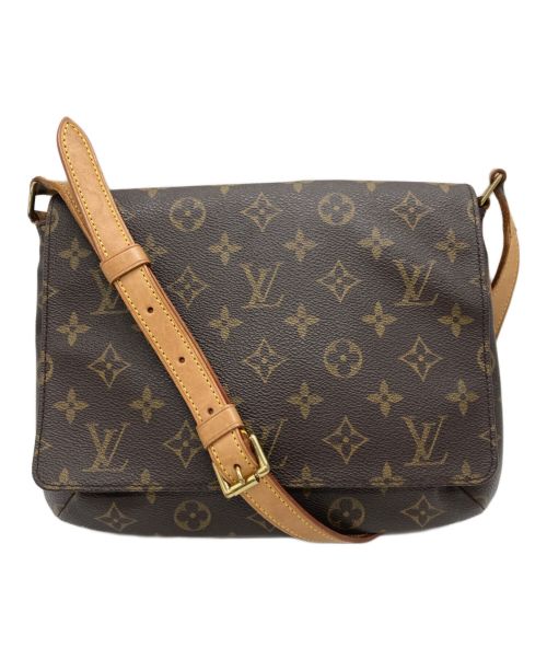 LOUIS VUITTON（ルイ ヴィトン）LOUIS VUITTON (ルイ ヴィトン) ミュゼット･タンゴ ショートストラップ ブラウンの古着・服飾アイテム