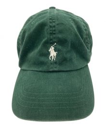 POLO RALPH LAUREN（ポロ・ラルフローレン）の古着「90sキャップ」｜グリーン