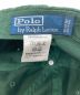 中古・古着 POLO RALPH LAUREN (ポロ・ラルフローレン) 90sキャップ グリーン サイズ:SIZE 1：5000円