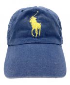 POLO RALPH LAURENポロ・ラルフローレン）の古着「90sキャップ」｜ネイビー