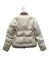 MONCLER (モンクレール) ダウンジャケット ベージュ サイズ:1：35000円