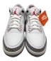 中古・古着 NIKE (ナイキ) ハイカットスニーカー NIKE(ナイキ） Air Jordan 3 Retro(エア ジョーダン スリー レトロ） ホワイト サイズ:SIZE 28cm 未使用品：35000円