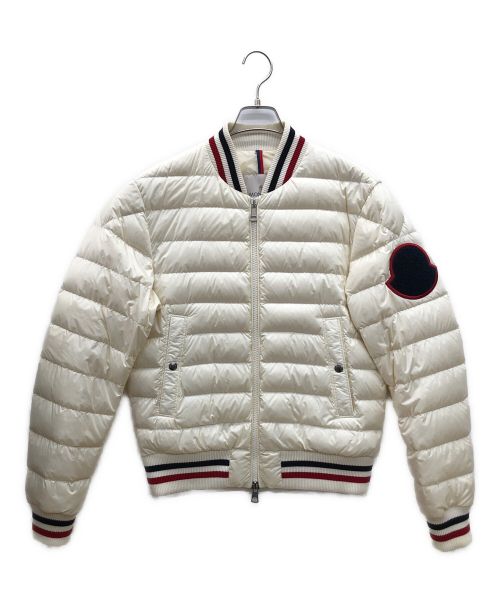 MONCLER（モンクレール）MONCLER (モンクレール) ダウンジャケット ホワイト サイズ:2の古着・服飾アイテム