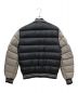 MONCLER (モンクレール) ダウンジャケット ブラック×レッド サイズ:2：60000円