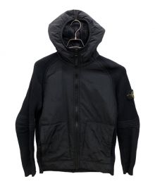 STONE ISLAND（ストーンアイランド）の古着「STONE ISLAND 切替ジャケット」｜ブラック