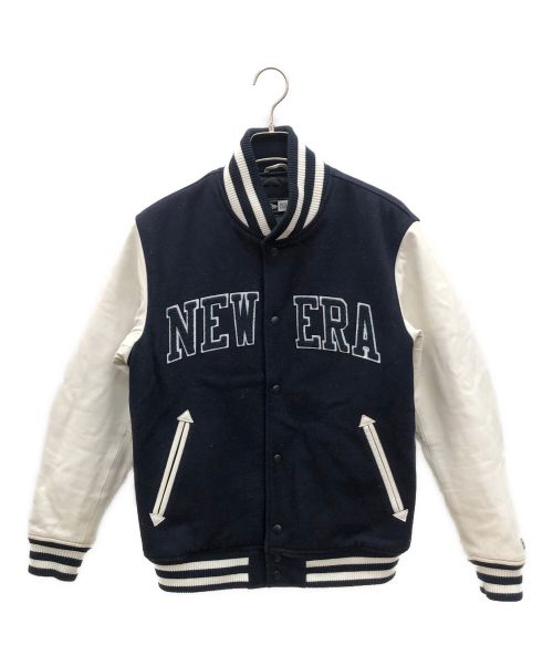 New Era（ニューエラ）New Era (ニューエラ) スタジャン ネイビー×ホワイト サイズ:Ⅿの古着・服飾アイテム