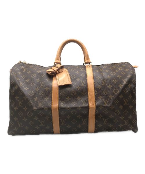 LOUIS VUITTON（ルイ ヴィトン）LOUIS VUITTON (ルイ ヴィトン) トラベルバッグ　キーポル50 ブラウン サイズ:不明の古着・服飾アイテム