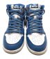 中古・古着 NIKE (ナイキ) スニーカー Nike Air Jordan 1 High OG True Blue（ナイキ エア ジョーダン 1  ハイ オージー トゥルーブルー） ブルー×ホワイト×グレー サイズ:28cm：12000円