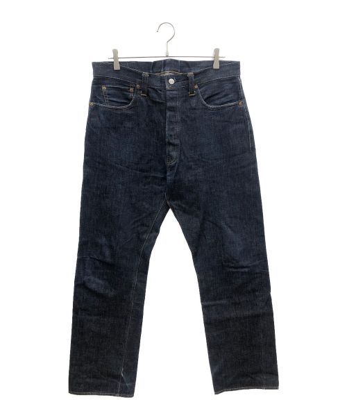 LEVI'S（リーバイス）LEVI'S (リーバイス) 00s 501XX復刻デニムパンツ 古着 USA製 BIG E 釦裏555 バレンシア工場 Vステッチ インディゴ サイズ:W38×L36の古着・服飾アイテム