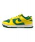 NIKE (ナイキ) DUNK LOW RETRO BTTYS グリーン×イエロー サイズ:25.5：7000円