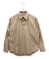 AURALEE（オーラリー）の古着「シャツ　WASHED FINX TWILL SHIRT」｜ベージュ