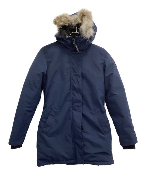 CANADA GOOSE（カナダグース）CANADA GOOSE (カナダグース) ダウンコート ネイビー サイズ:Ｓの古着・服飾アイテム