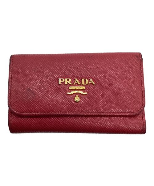 PRADA（プラダ）PRADA (プラダ) キーケース ピンクの古着・服飾アイテム