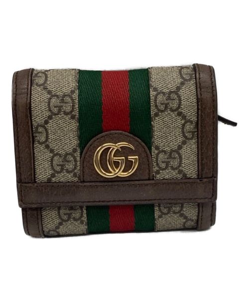 GUCCI（グッチ）GUCCI (グッチ) 3つ折り財布の古着・服飾アイテム