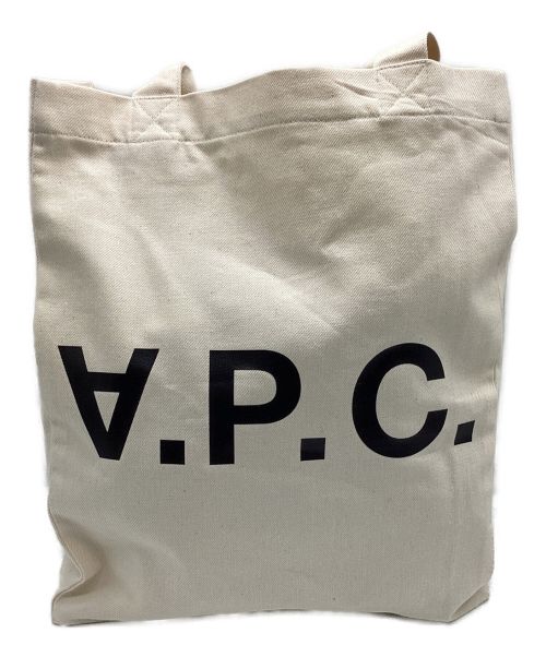 A.P.C.（アーペーセー）A.P.C. (アー・ペー・セー) トートバッグ アイボリー 未使用品の古着・服飾アイテム