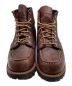 RED WING (レッドウィング) 6インチモックトゥブーツ ブラウン サイズ:27cm（UK 8）：19800円