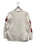 GALFY (ガルフィー) ロングスリーブTシャツ ホワイト×レッド サイズ:L：4800円