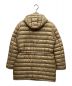 MONCLER (モンクレール) ダウンコート ベージュ サイズ:タグ欠損のため不明：19800円