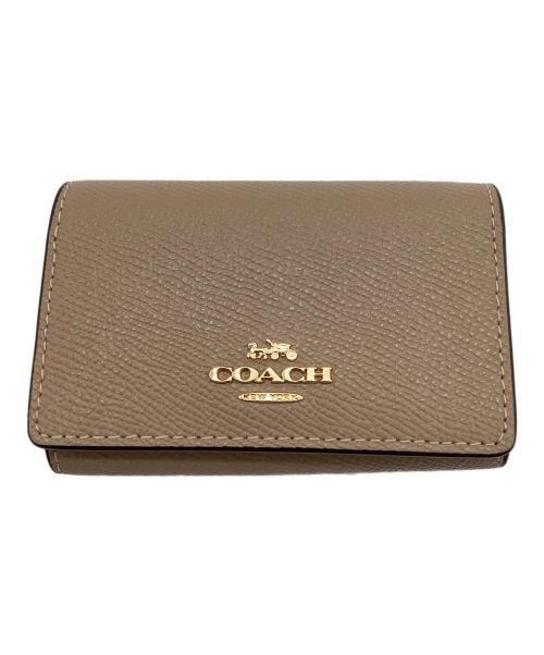 COACH（コーチ）COACH (コーチ) キーケース ベージュの古着・服飾アイテム