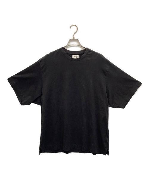 Y-3（ワイスリー）Y-3 (ワイスリー) クルーネックカットソー ブラック サイズ:Lの古着・服飾アイテム