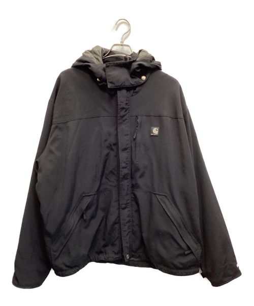 CarHartt（カーハート）CarHartt (カーハート) ナイロンジャケット ブラック サイズ:2XLの古着・服飾アイテム