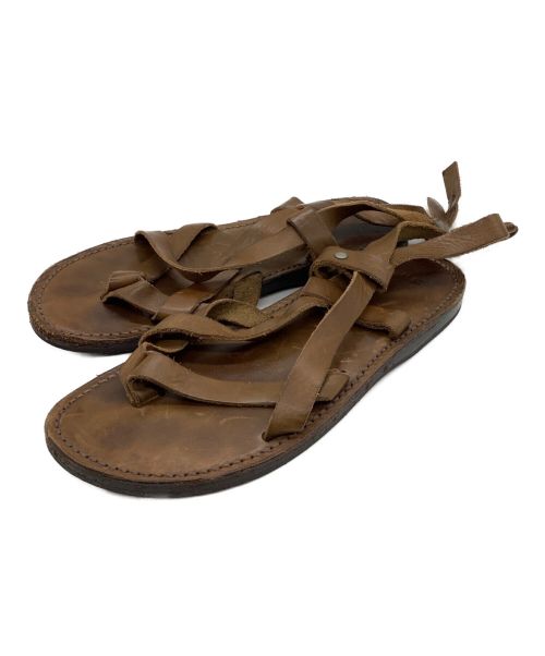 KAPTAIN SUNSHINE（キャプテンサンシャイン）KAPTAIN SUNSHINE (キャプテンサンシャイン) Hilltribe Sandal ブラウン サイズ:記載なしの古着・服飾アイテム