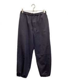 Graphpaper（グラフペーパー）の古着「Vist Wool Track Pants」｜ネイビー