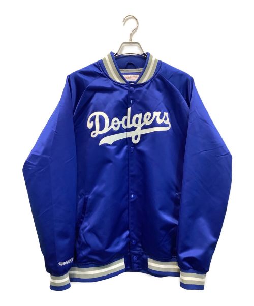 MITCHELL & NESS（ミッチェルアンドネス）MITCHELL & NESS (ミッチェルアンドネス) MA-1ジャケット ブルー サイズ:XLの古着・服飾アイテム