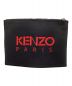 KENZO (ケンゾー) クラッチバッグ ブラック：3980円