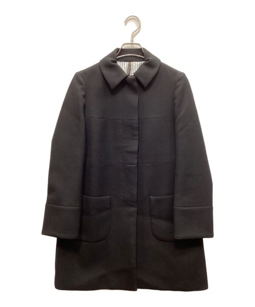DRESSTERIOR（ドレステリア）DRESSTERIOR (ドレステリア) ステンカラーコート ブラック サイズ:36の古着・服飾アイテム