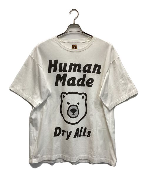 HUMAN MADE（ヒューマンメイド）HUMAN MADE (ヒューマンメイド) 半袖カットソー ホワイト サイズ:2XLの古着・服飾アイテム