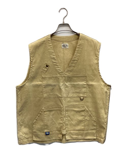 DAP FISHERMAN（ダップ フィッシャーマン）DAP FISHERMAN (ダップ フィッシャーマン) 8ozフィッシャーマンベスト ベージュ サイズ:XLの古着・服飾アイテム