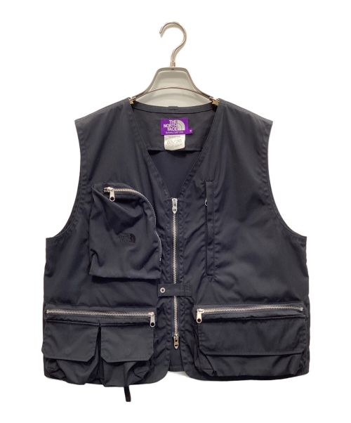 THE NORTHFACE PURPLELABEL（ザ・ノースフェイス パープルレーベル）THE NORTHFACE PURPLELABEL (ザ・ノースフェイス パープルレーベル) ANGLE VEST ネイビー サイズ:Mの古着・服飾アイテム