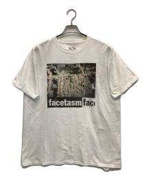 FRUIT OF THE LOOM×FACETASM×st company（フルーツオブザルーム×ファセッタズム×エスティーカンパニー）の古着「トリプルネームアニバーサリーTシャツ」｜ホワイト