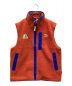 PUMA（プーマ）の古着「M THE NEVERWORNII SHERPA VEST」｜オレンジ