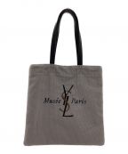 Yves Saint Laurentイヴサンローラン）の古着「ミニトートバッグ」｜グレー