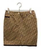 Christian Diorクリスチャン ディオール）の古着「ミニスカート」｜ブラウン