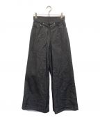 JOHN LAWRENCE SULLIVANジョンローレンスサリバン）の古着「rigid denim wide pants」｜インディゴ