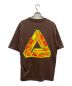 PALACE (パレス) 半袖Tシャツ ブラウン サイズ:L：6000円