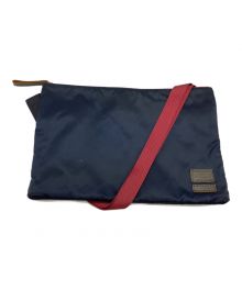 PORTER×MARNI×TOMORROW LAND（ポーター×マルニ×トゥモローランド）の古着「ショルダーバッグ」｜ワインレッド×ネイビー